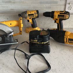 Dewalt Tools - saws, drills