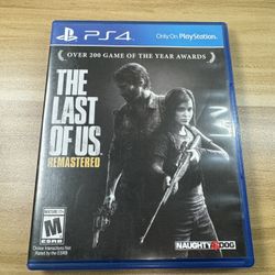 PS4 The Last of Us Remastered 