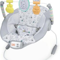 Bright Starts Disney Baby Winnie The Pooh Classic Pals Comfy Bouncer