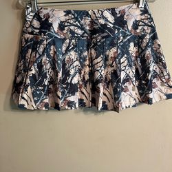 Camo mini skirt