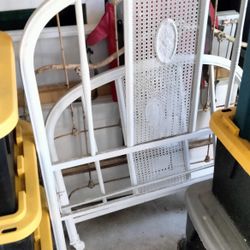 Vintage Twin Iron Bed Frame