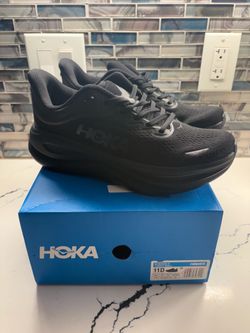 Hoka Bondi 9 Men’s Size 11 Black – Comfortable Everyday Shoes