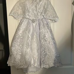 Girl Baptism Dress Christening Gown