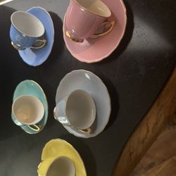 Rare Magdalithe Espresso Cups 