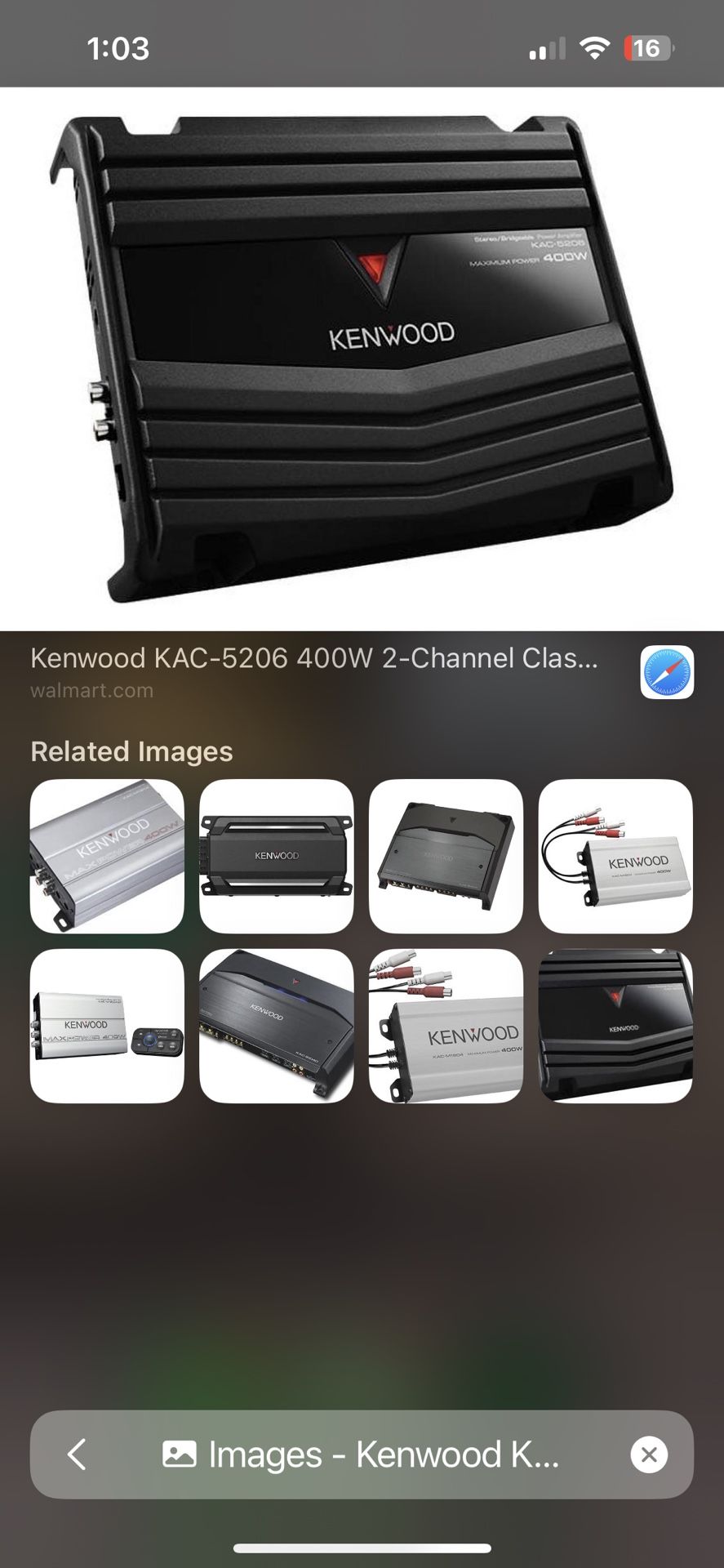 My Car Amp And Speaker