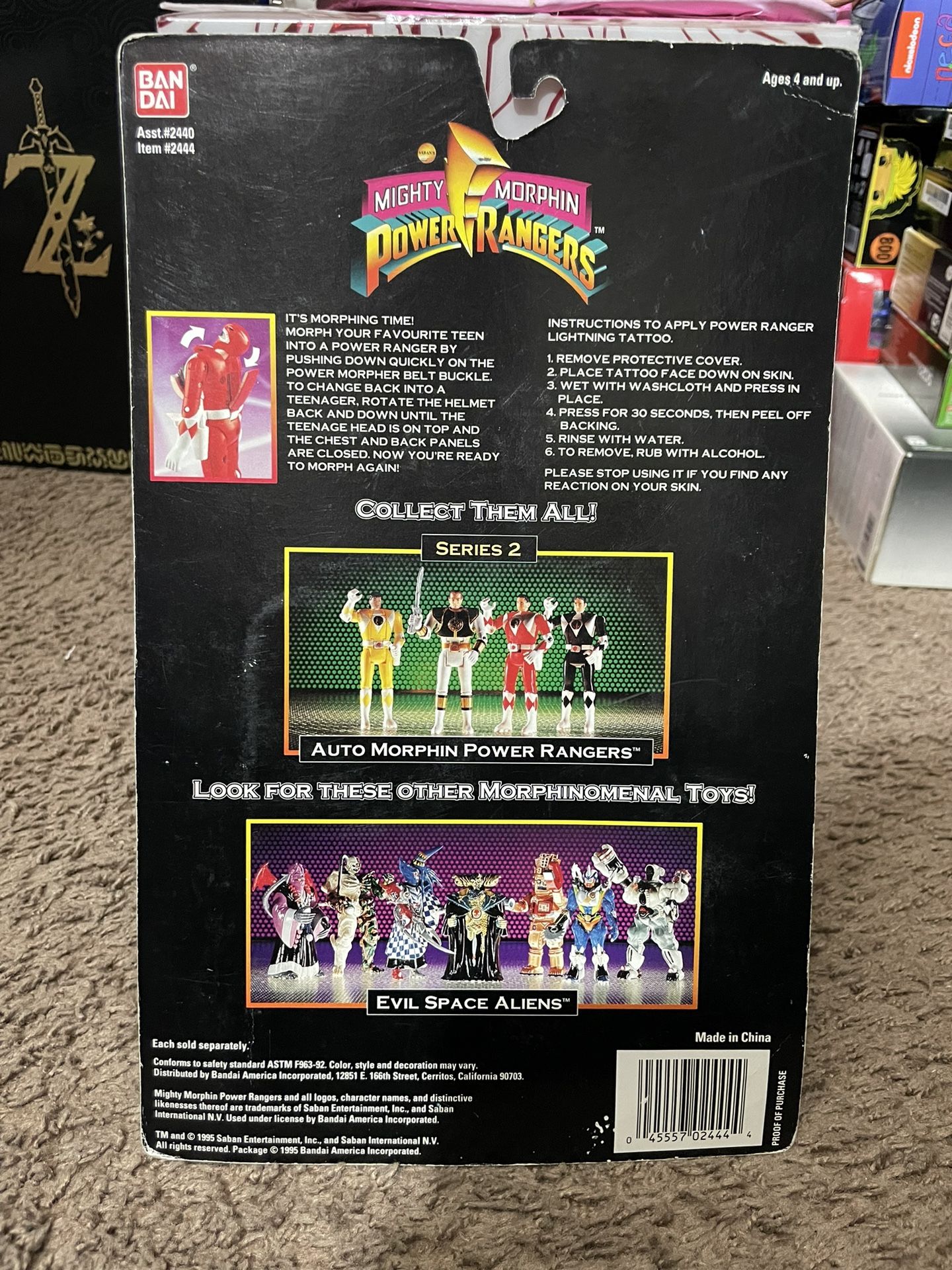 Mighty Morphin Power Rangers White Flip Head for Sale in Mighty Morphin Power Rangers White Flip Head for Sale in