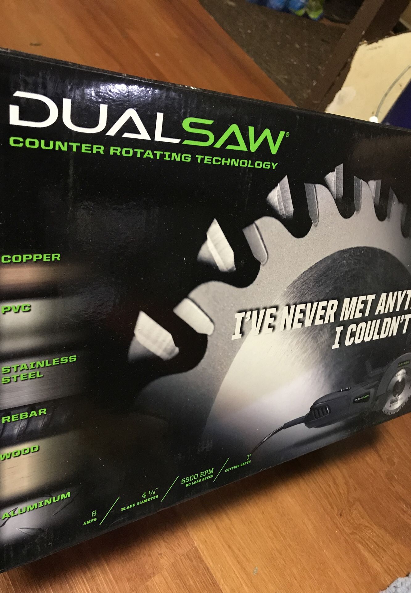 Brand new never opened dualsaw electric cutting tool