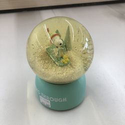 Peanuts holiday musical snow globe SNOOPY & Woodstock "Christmas Cuties "