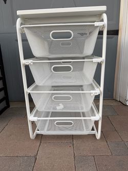 Wire Mesh Storage Drawers