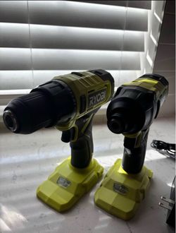 Ryobi drill and impact