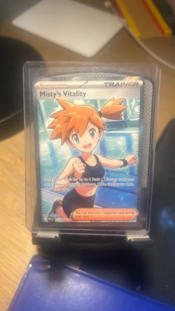 Misty’s vitality pokemon pitch black 111/084