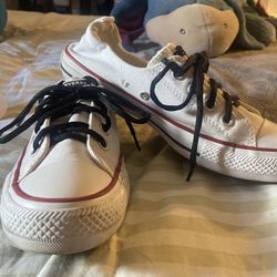 Ladies White Converse All Star Sneakers!!!