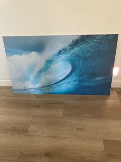 Ocean Wave Canvas Wall Art Print