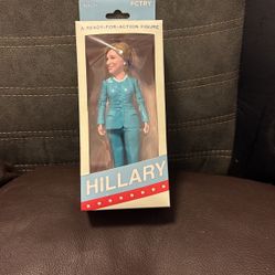 ULTRA RARE - HILLARY CLINTON ACTION FIGURE
