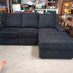Black Sectional 