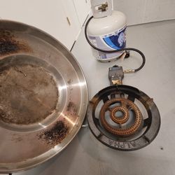 Cooking Portable Disk Includes Burner, Disk And Tank