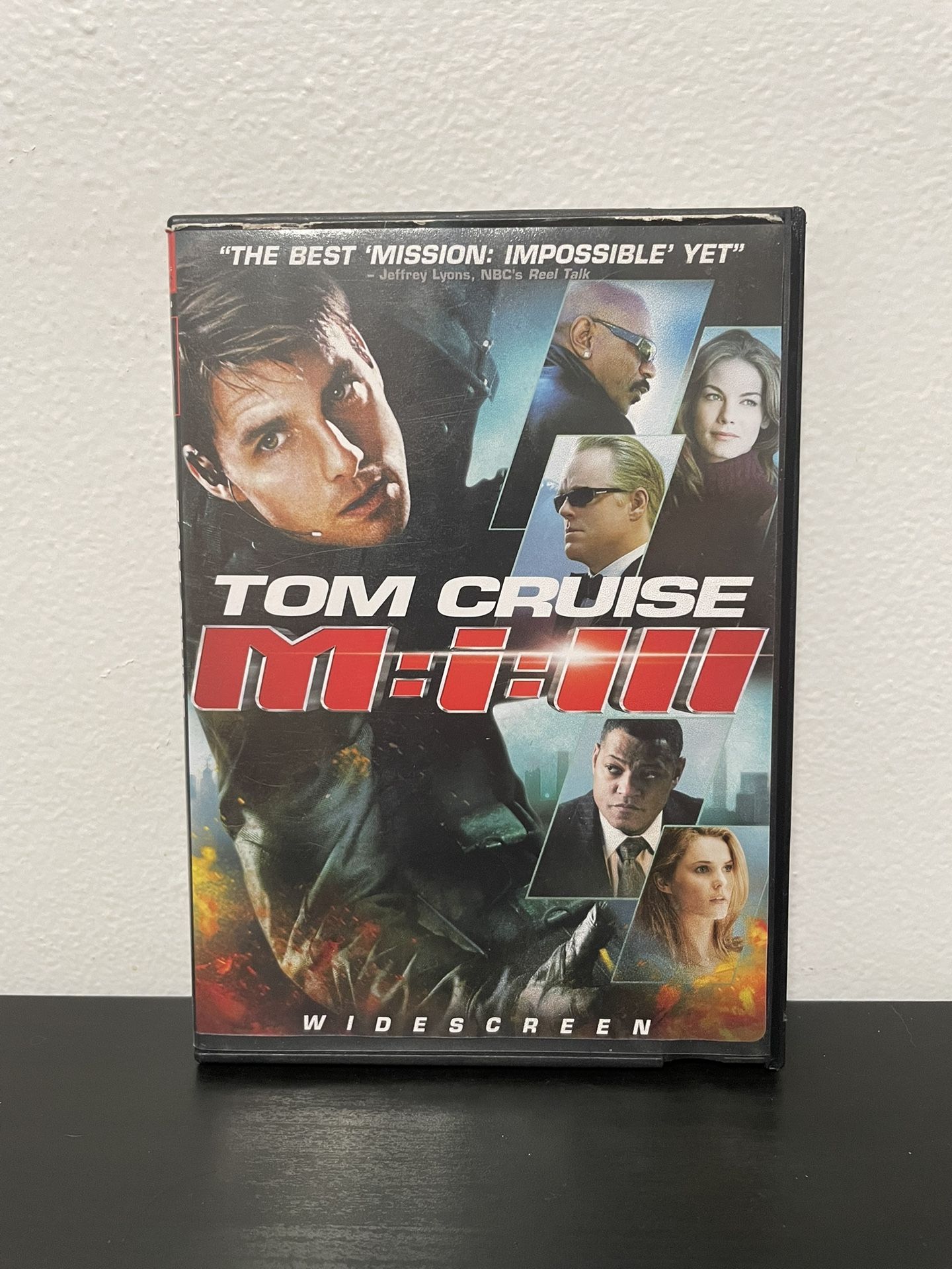 Mission Impossible III 3 DVD Tom Cruise Phillip Seymour Hoffman Blockbuster 2006