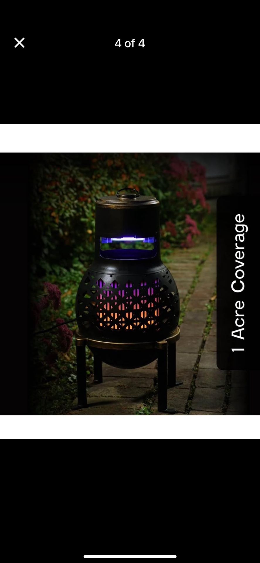 PIC Flame Effect Flying Insect Trap Brand new! In box P/U near ann rd and jones