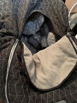 Infant car seat cover