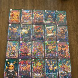 Pikachu Cosplay Trading Cards 