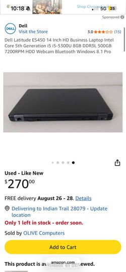 Dell latitude E5450