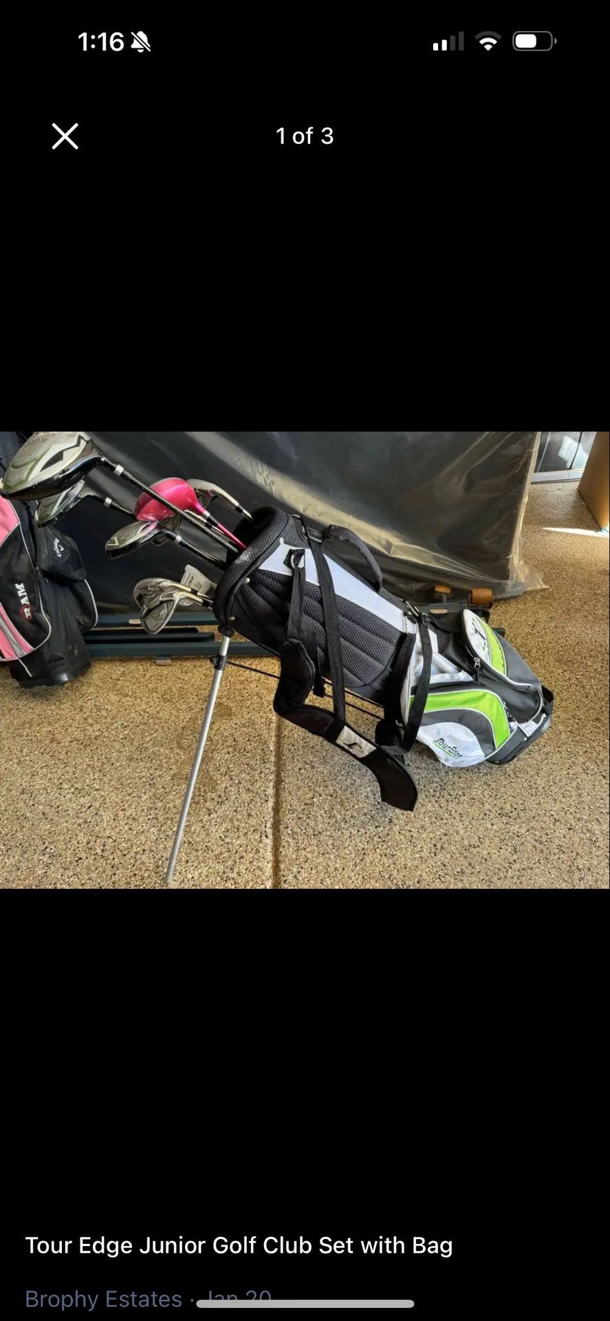 Tour edge Jr Golf Clubs