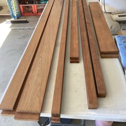 Teak lumber