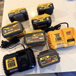 Dewalt 20v Batteries / fast charger