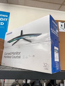 SAMSUNG 32" Class Curved Full HD (1,920 x 1,080) Monitor - LC32R500FHNXZA, New in Box