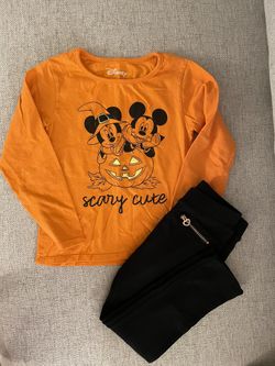 Girls Disney Halloween Outfit Size 5T 