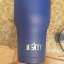 BEAST * 40 oz TUMBLER- VACUUM SEALED, INSULATED