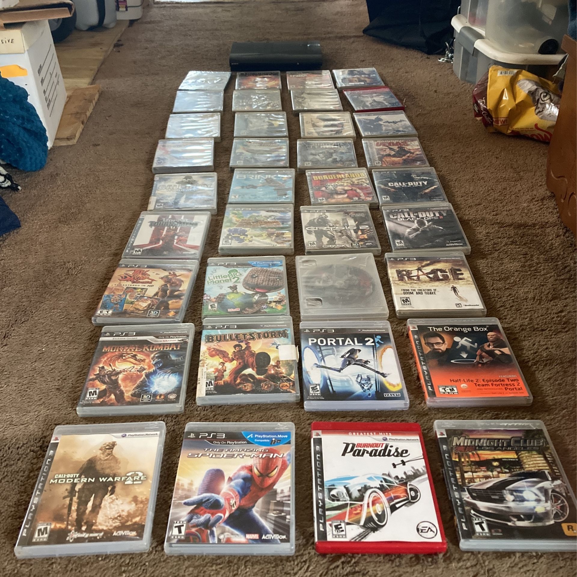 Ps3 And 36 Games