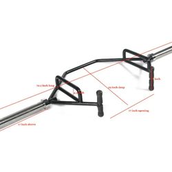 NIB ~ BalanceFrom Olympic 2” Hex Weight Lifting Trap Bar 1000lbs Capacity
