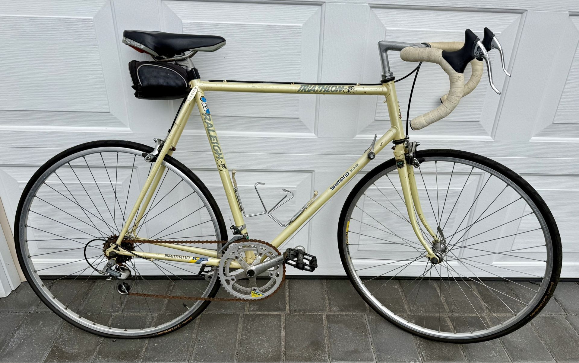 1987 Raleigh Triathlon 531 Road Bike Frame 24”