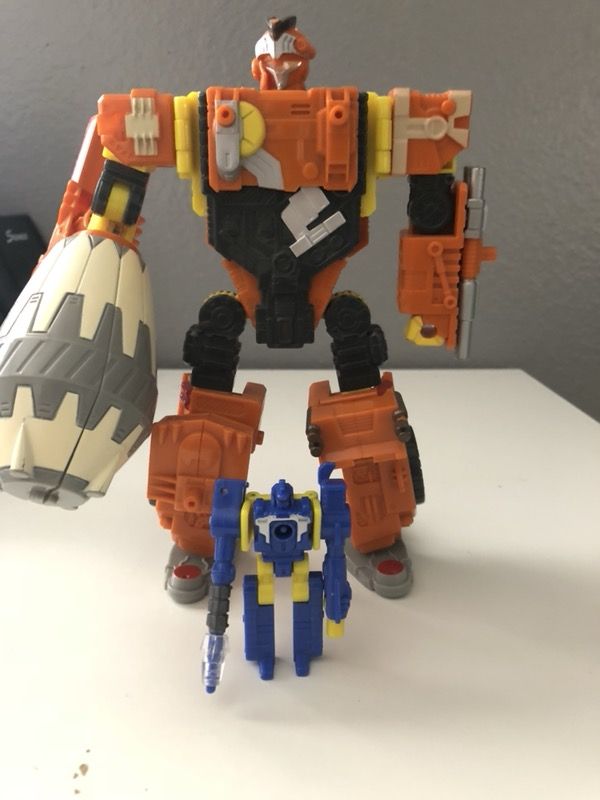 Transformers Cybertron Quickmix and Menasor