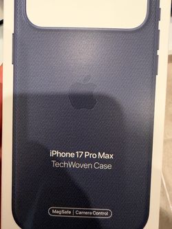 Apple TechWoven Case with MagSafe for iPhone 17 Pro Max - Blue