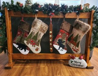 Custom Christmas Stocking Holders
