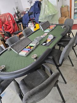 Custom poker table