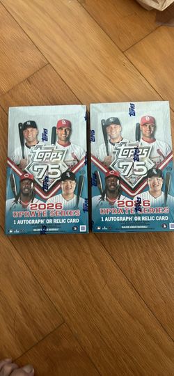 2026 Topps Update Series 2 75th  Hobby Box