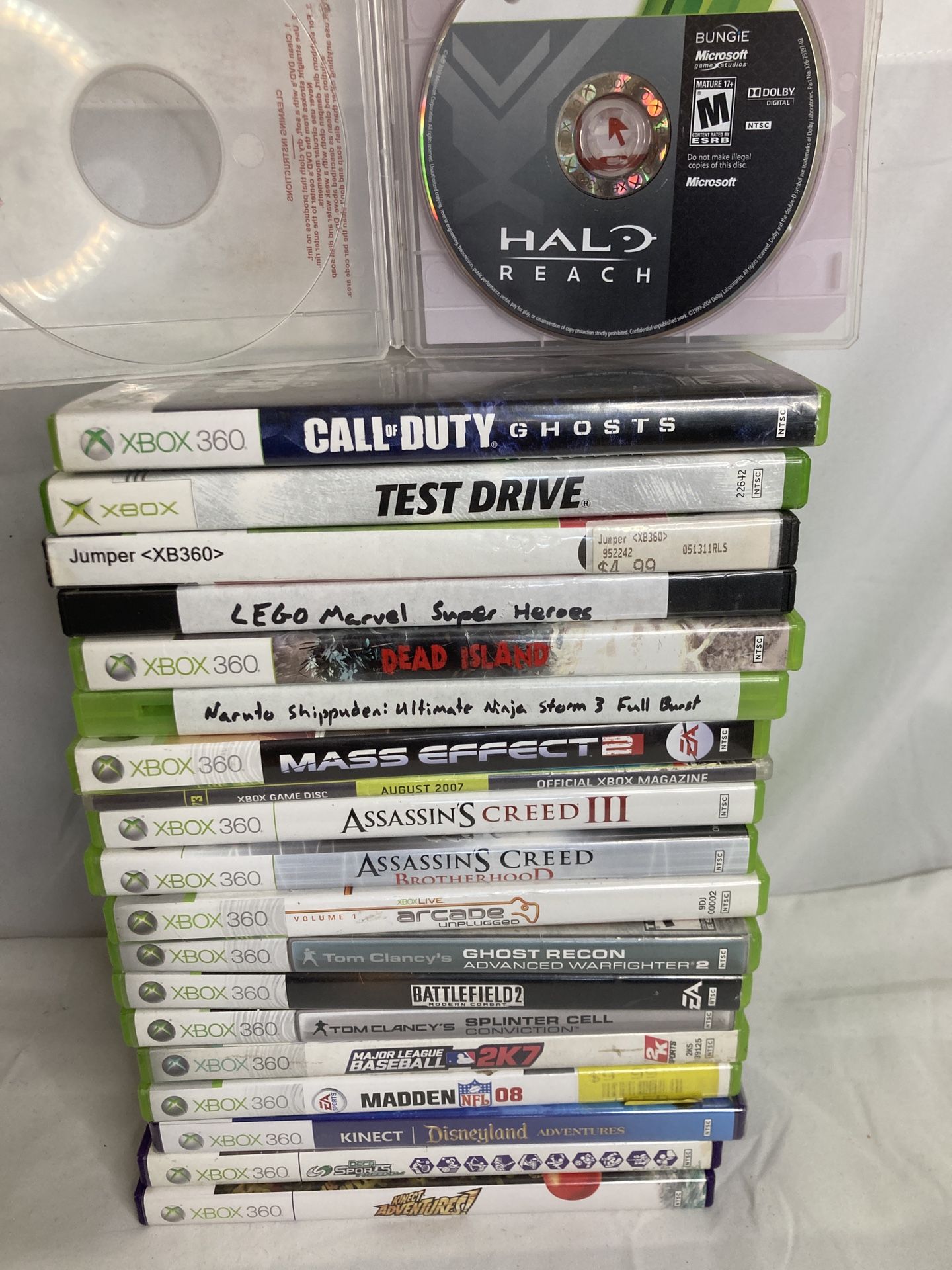 20 Xbox 360 Game Bundle