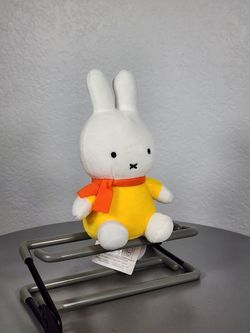 7" Miffy Orange Scarf Sitting Plush
