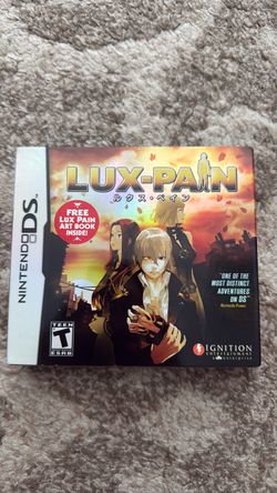Lux pain for nintendo ds new sealed