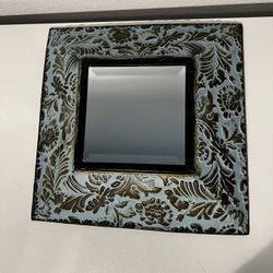 Stamped Tin Mirror