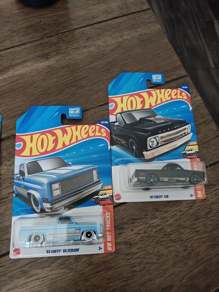 Chevy Silverado Hotwheels Trucks