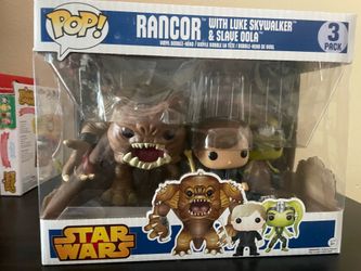 Star Wars Funko set rancor