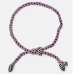 David Yurman silk string adjustable bracelet Authentic