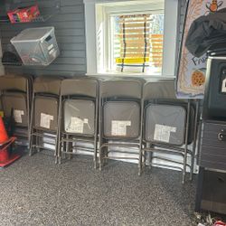 Cushioned Folding Chairs 