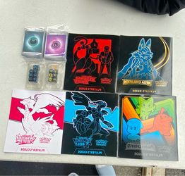 Pokemon guides/dice/energy $10 each