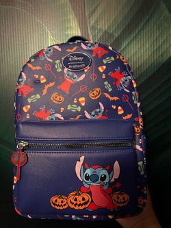 Disney Her Universe Stitch Halloween Mini Backpack
