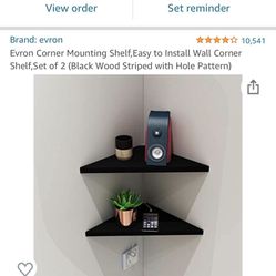Corner Wall Shelves 